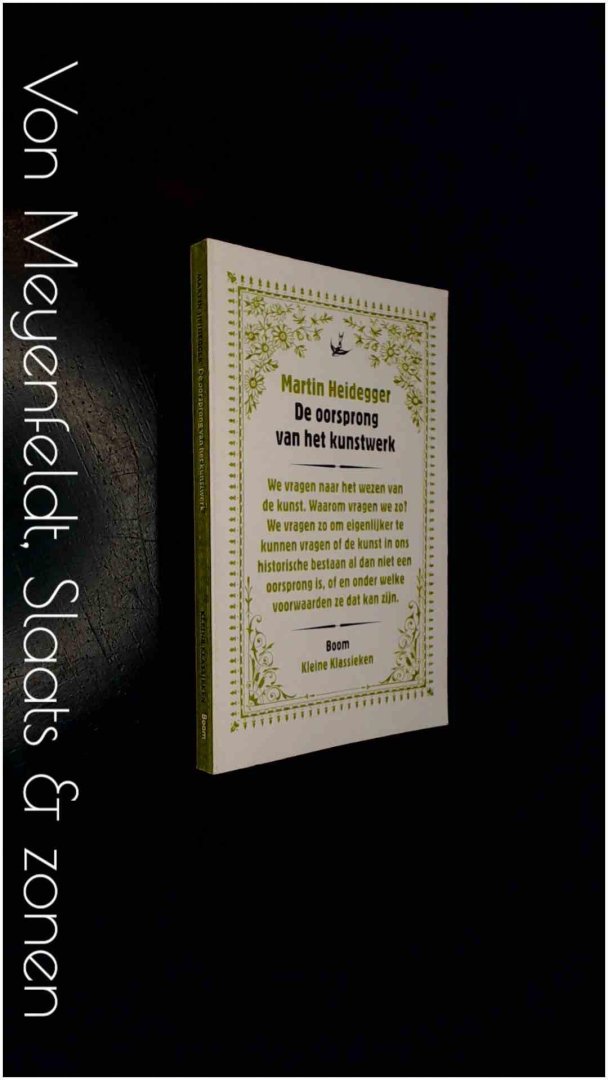 Heidegger, Martin - De oorsprong van het kunstwerk