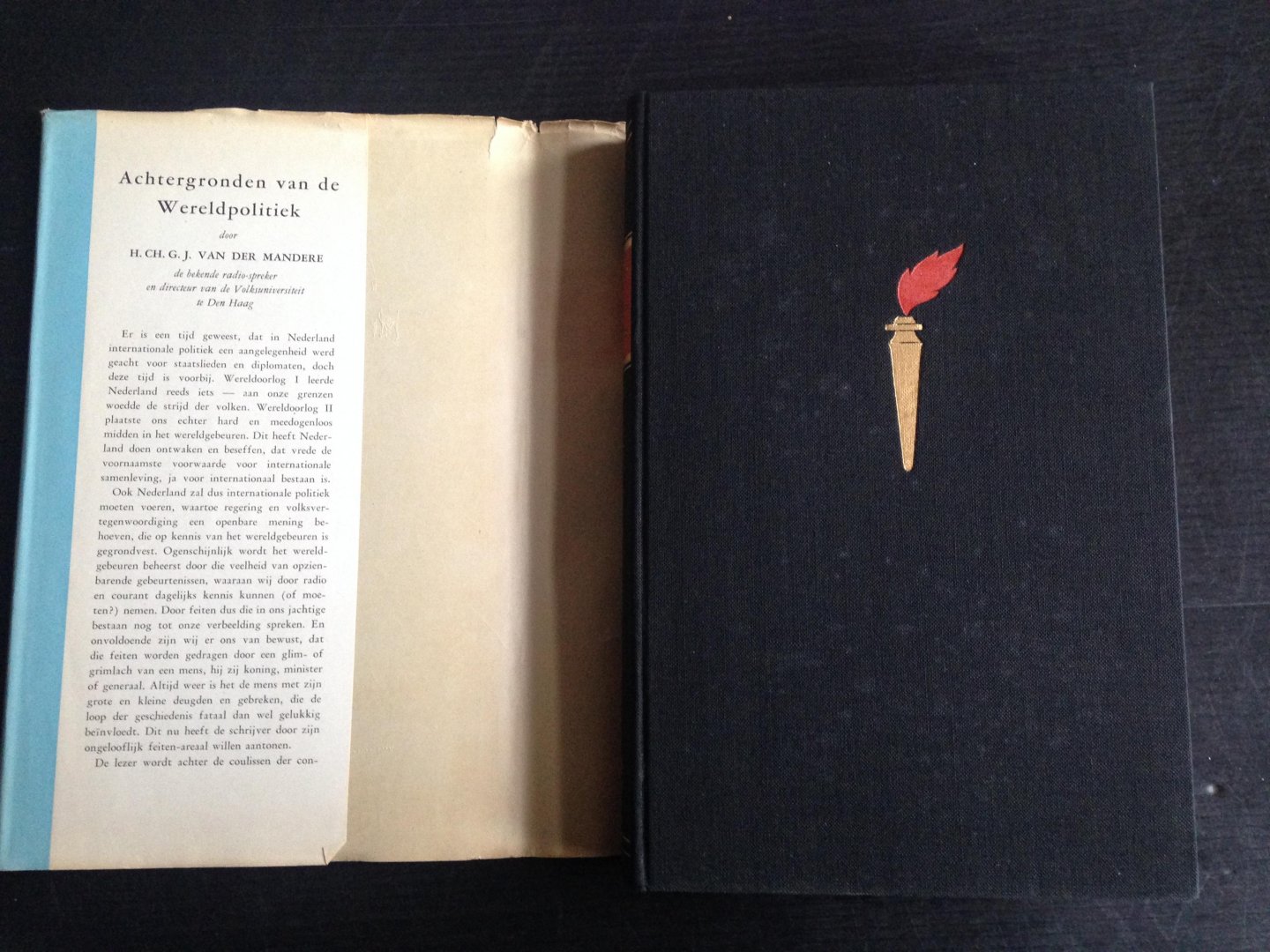 Mandere, H.Ch.G.J.van der - Achtergronden van de wereldpolitiek 1900-1954