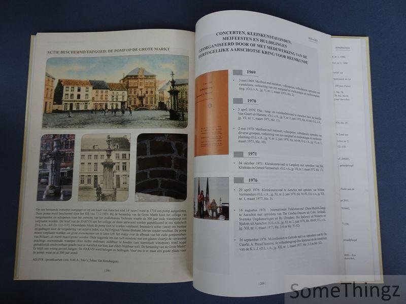 N/A. - Hertogelijke Aarschotse Kring voor Heemkunde. H.A.K.V.H., 1961-2011, gouden jubileumboek: een overzicht van de activiteiten van de Aarschotse Kring voor Heemkunde de voorbije 50 jaar.