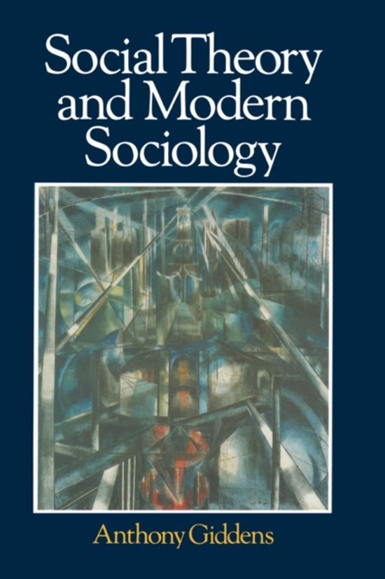 Giddens, Anthony - Social theory and modern sociology / Anthony Giddens