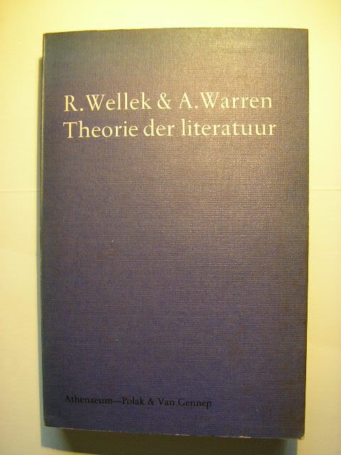 WARREN, A. - E.A. - Theorie der literatuur