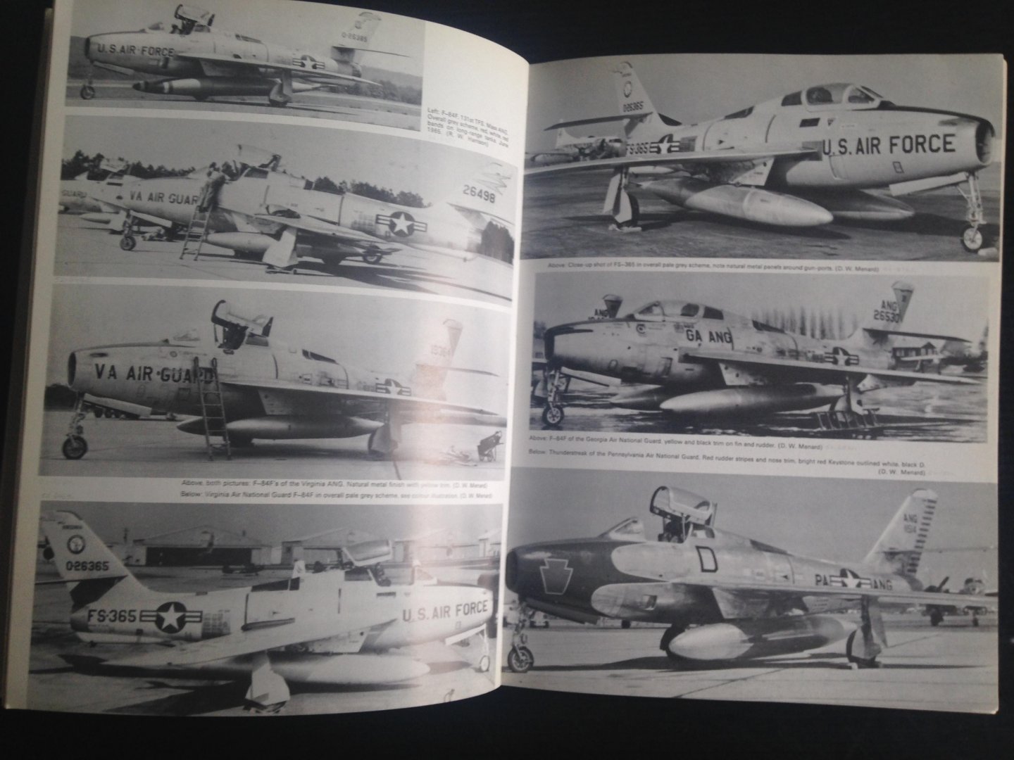 McDowell, E.R. - Republic F/RF-84F Thunderstreak / Thunderflash