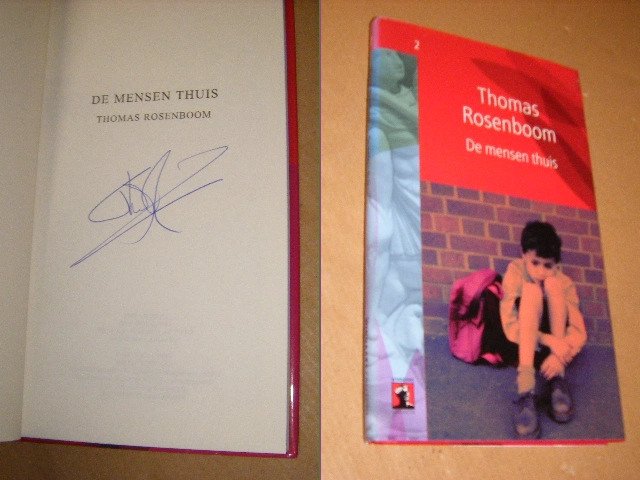 Thomas Rosenboom - De mensen thuis [GESIGNEERD]