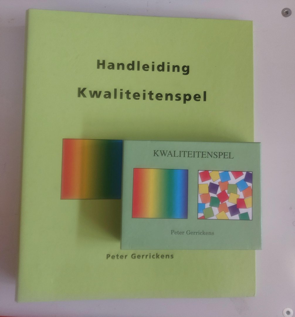 Combiset Kwaliteitenspel + handleiding kwaliteitenspel in multomap