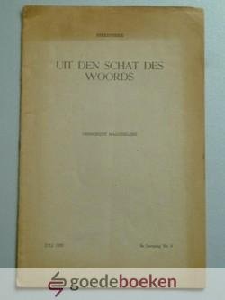 Rijksen, Ds. H. - De hemelse Koopman met Zijn betekenisvolle koopwaar --- Predikatie over Openbaring 3 vers 18. Serie Uit den Schat des Woords, 8e jaargang no. 9