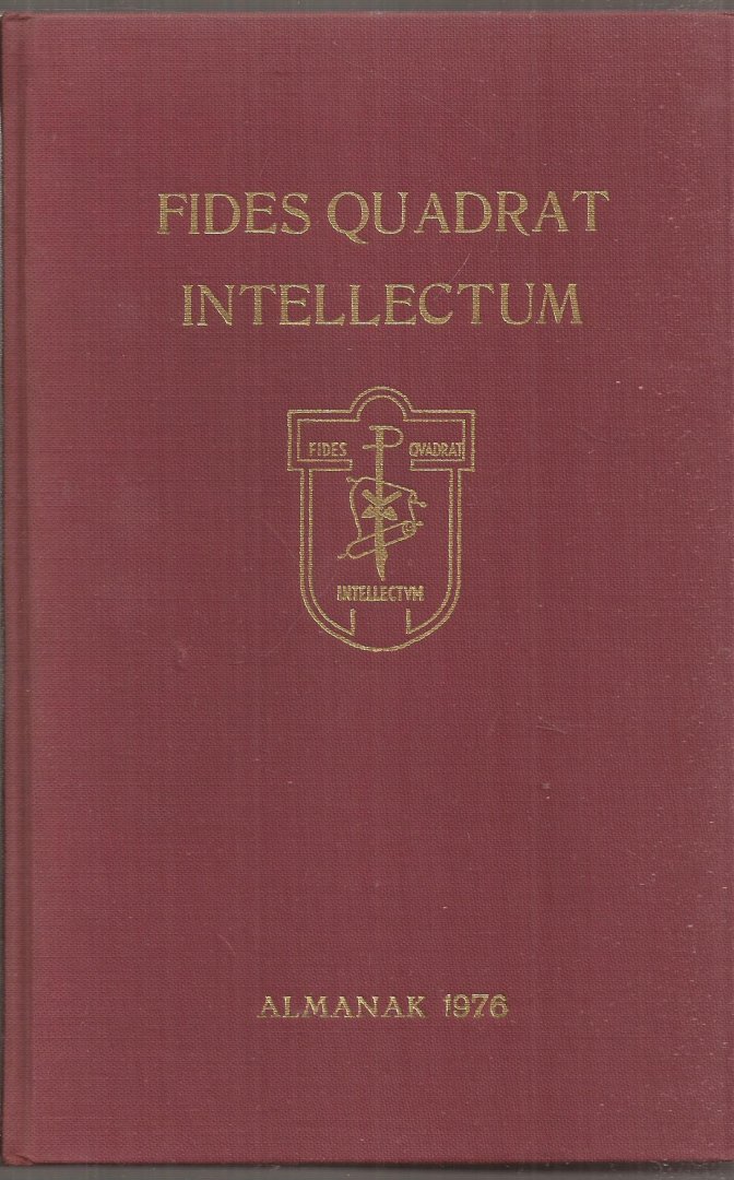  - Almanak van het corpus studiosorum in academia Campensis "Fides Quadrat Intellectum" 1976.