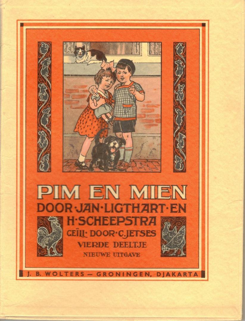 Ligthart, Jan en H. Scheepstra - Pim en Mien, vierde deeltje