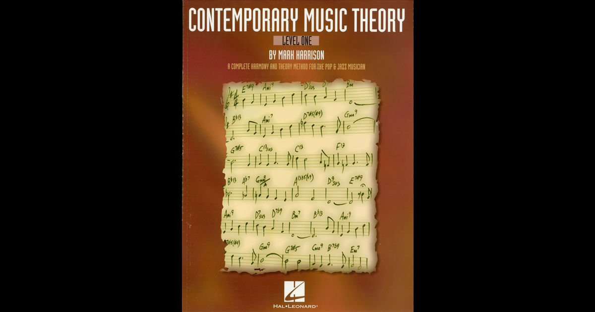 Harrison, Mark - Contemporary Music Theory - Level 1-  [ one  ]