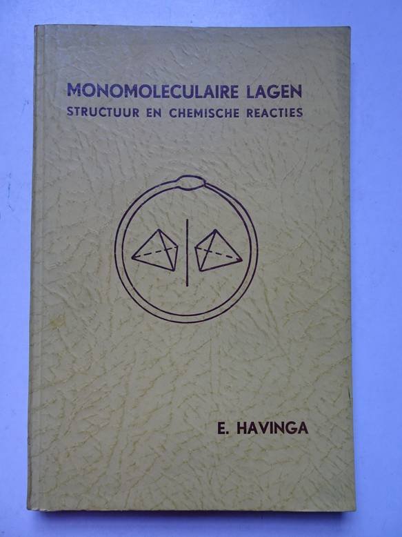 Havinga, E.. - Monomoleculaire lagen; structuur en chemische reacties.