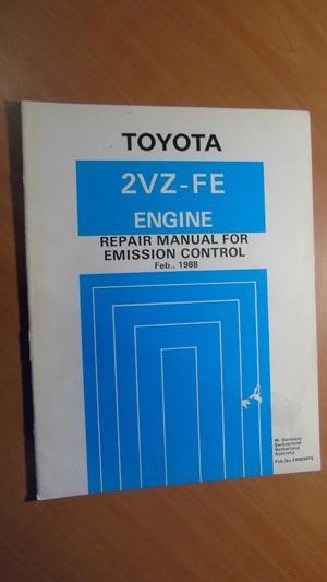 Toyota Motor Corporation - Toyota 2VZ-FE Engine. Repair manual for emission control. Feb. 1988.