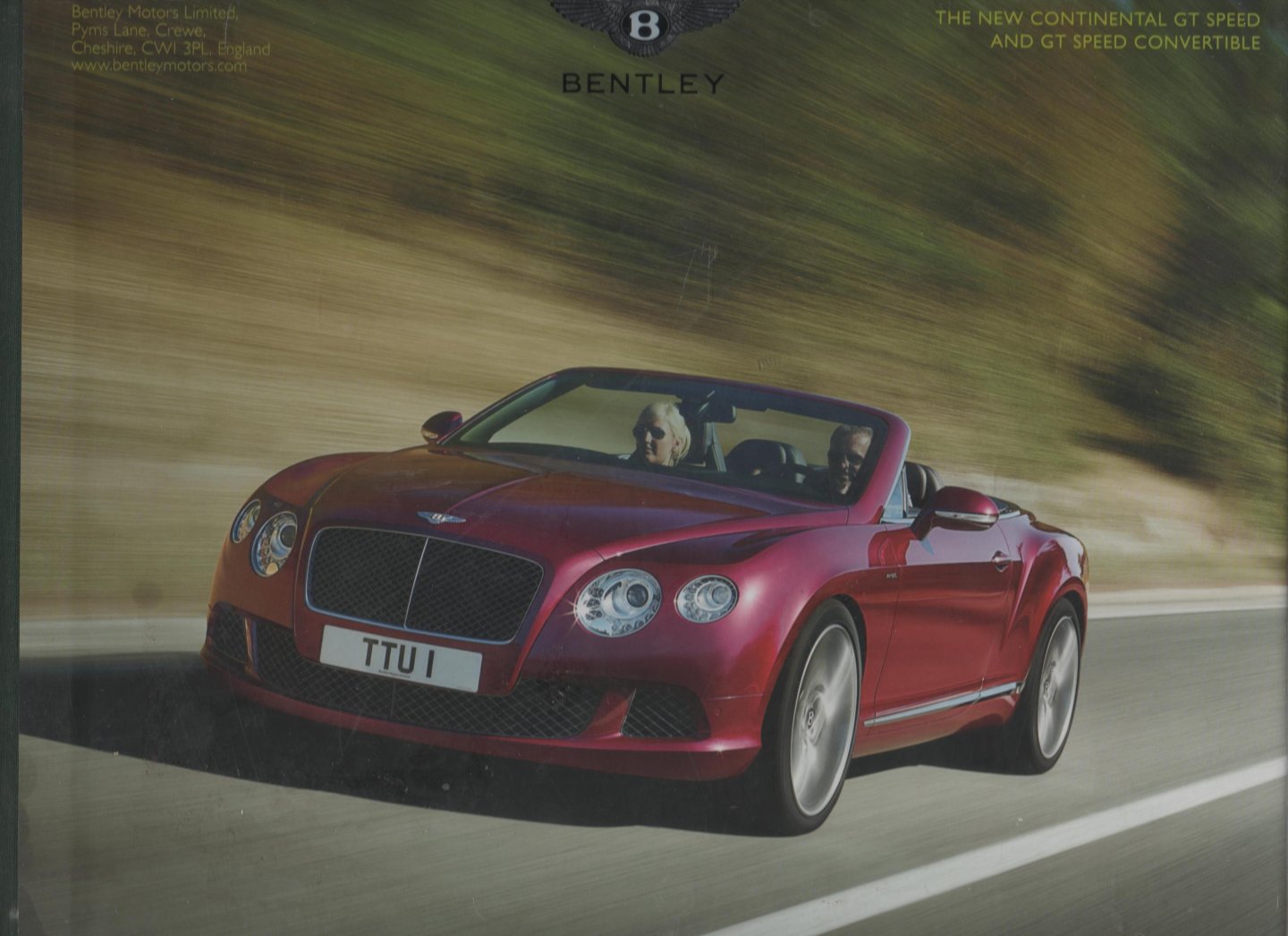 Niet aangegeven - Bentley, the new continental GT speed and the GT speed convertible