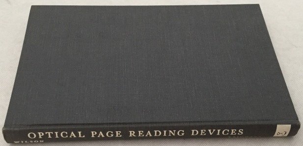Wilson, Robert A., - Optical page reading devices