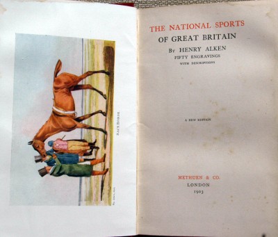 Henry Alken. - The National Sports of Great-Britain.