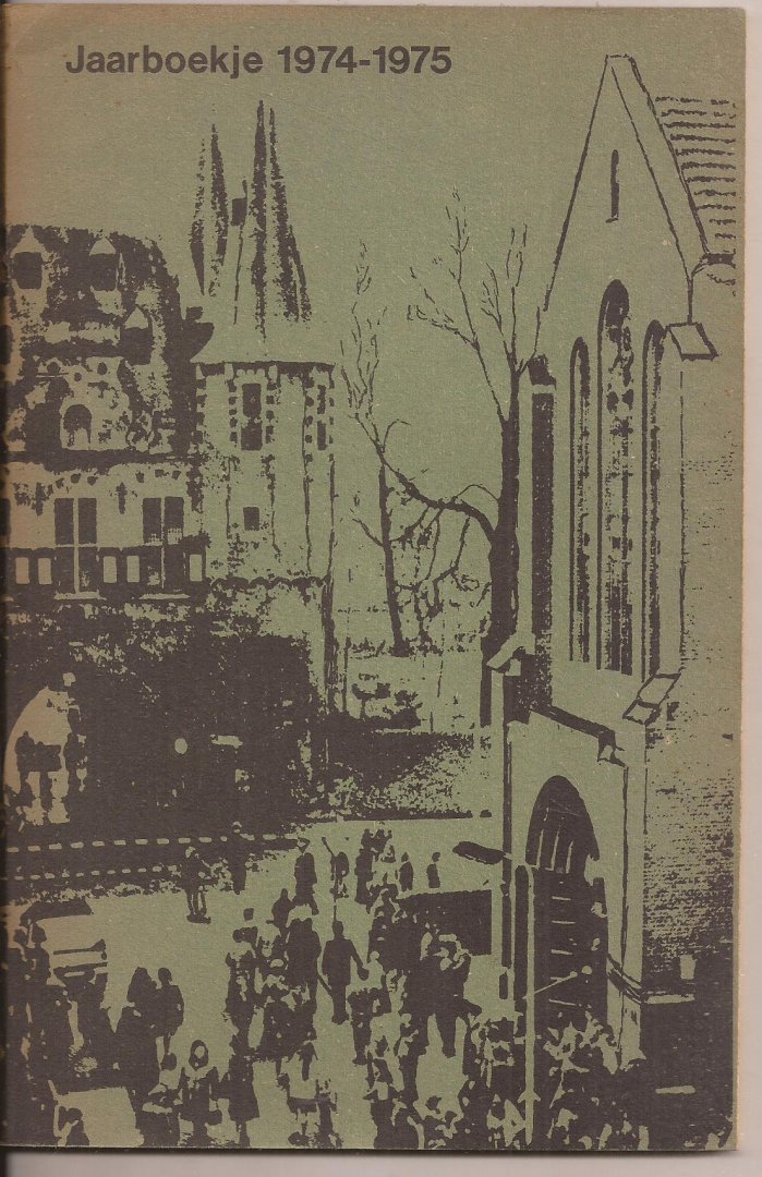 Vis, W. (ten geleide) - Jaarboekje 1973-1974 van de Gereformeerde Kerk van Kampen, Broederweg 32-34. 5e Jaargang.