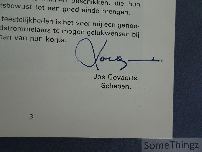 Jean Bocklam. - Korps der stadstrommelaars 90 jaar jong