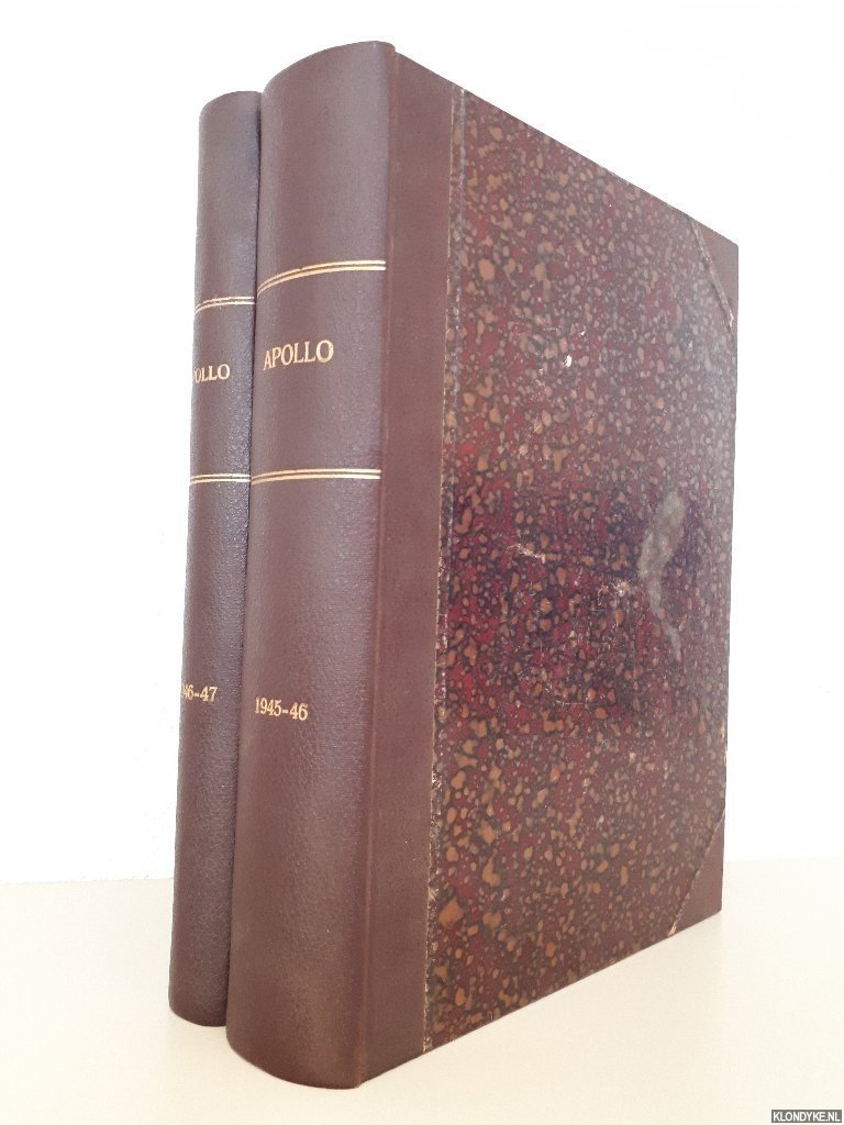 Tielrooy, Johannes & Fr. W.S. van Thienen (redactie) - Apollo: Maandschrift voor Literatuur en Beeldende Kunsten (Jaargang I-II)