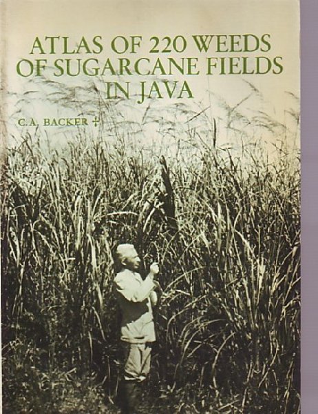 c.a.backer - atlas of 220 weeds of sugercane fields in java