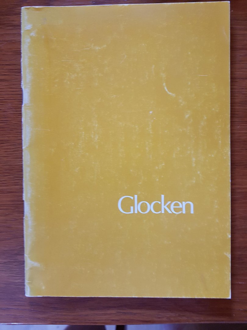 NN - Glocken - Duitstalige brochure, met zw.w. afbeeldingen