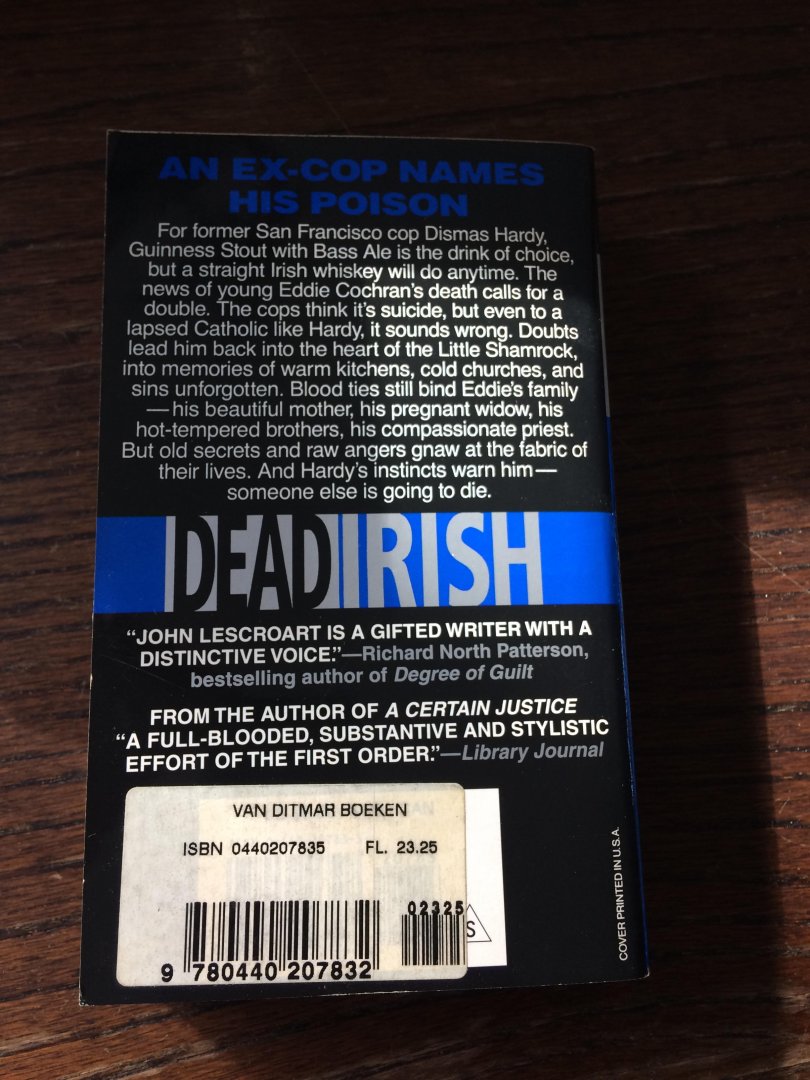 Lescroart - Dead Irish