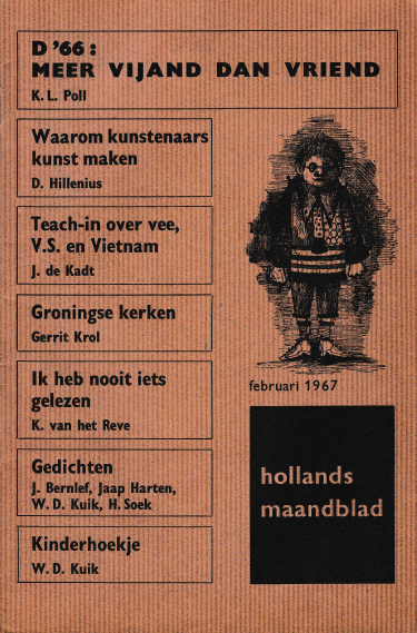 K.L. Poll (redactie) - Hollands Maandblad 233, februari 1967, 8e jaargang