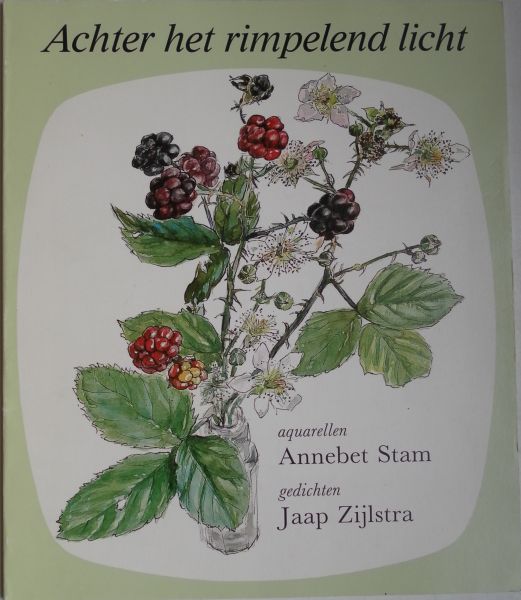 Zijlstra Jaap, ill. Stam Annebet - Achter het rimpelend licht.  Gedichten en aquarellen