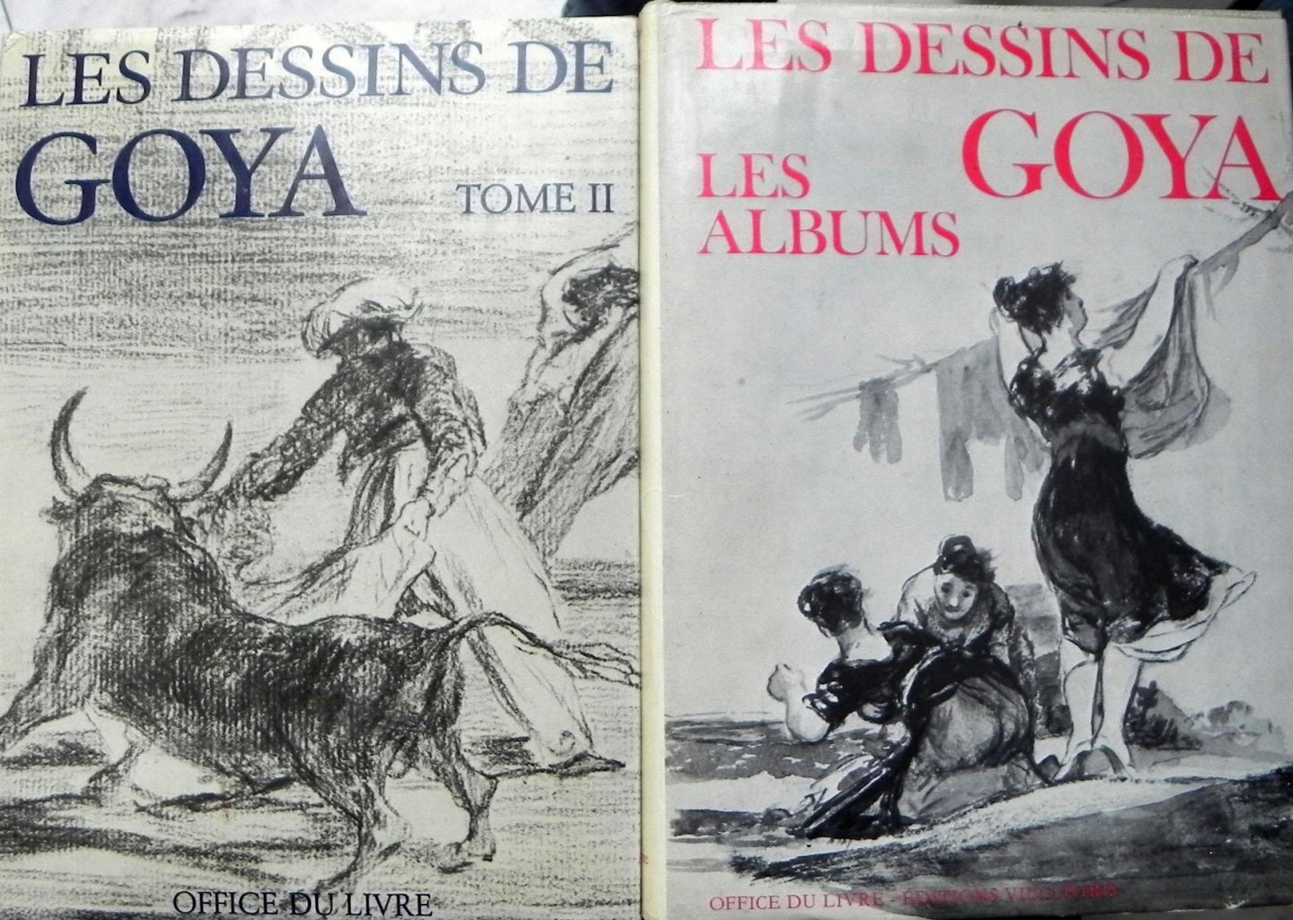 Pierre Gassier. - Les Dessins de Goya. Les Albums, Tome I et II.