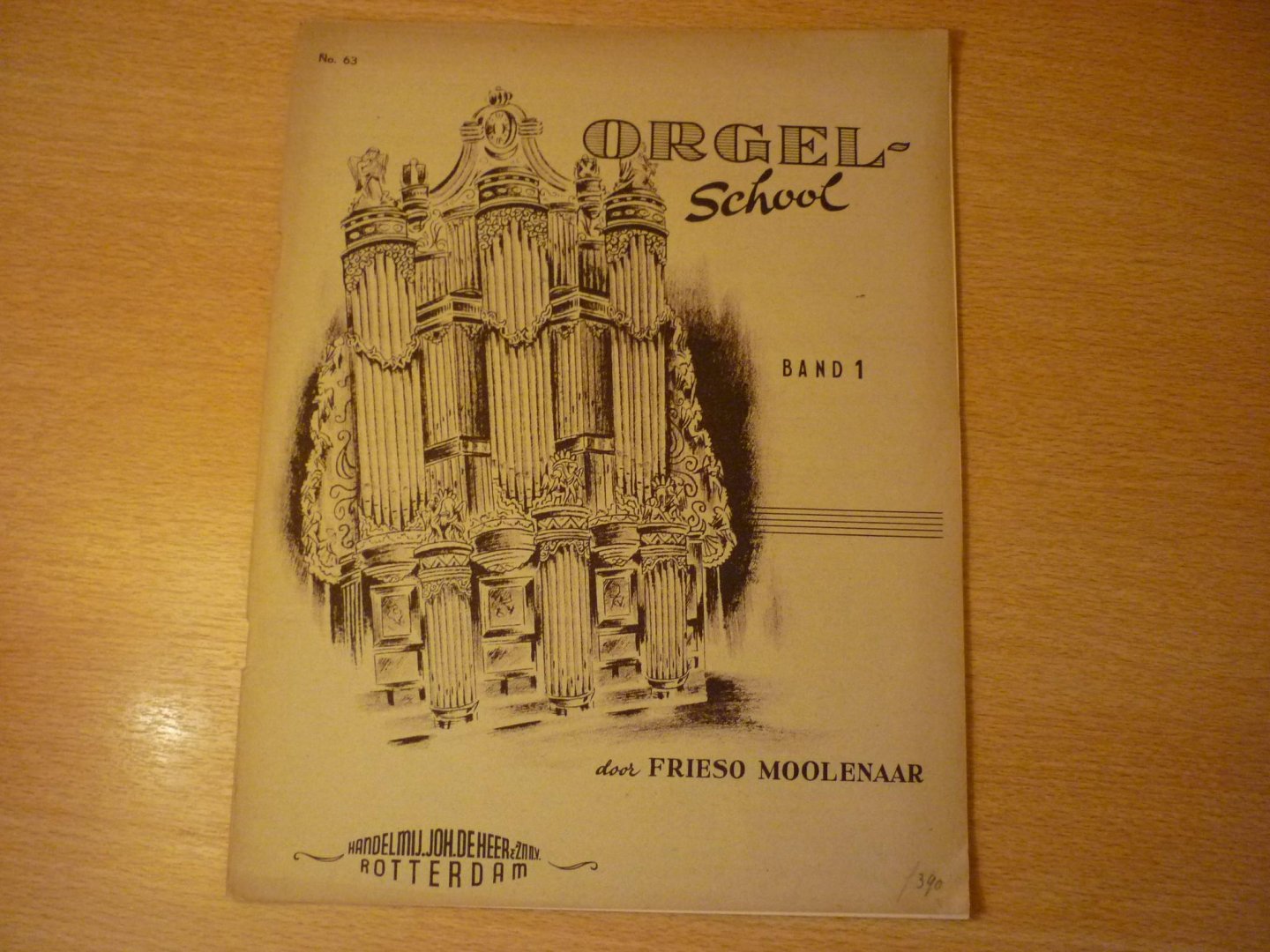 Moolenaar; Frieso - Orgelschool - Band I