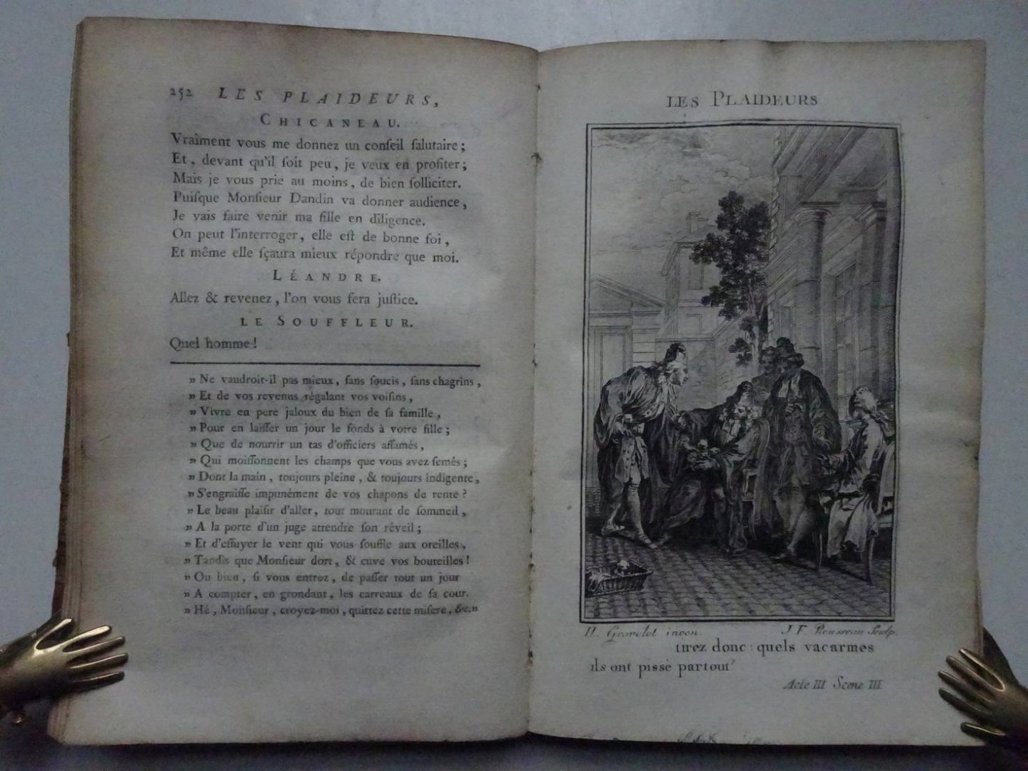 Racine, Jean. - Oeuvres de Jean Racine avec des commentaires, par M. Luneau de Boisjermain. Tome II.