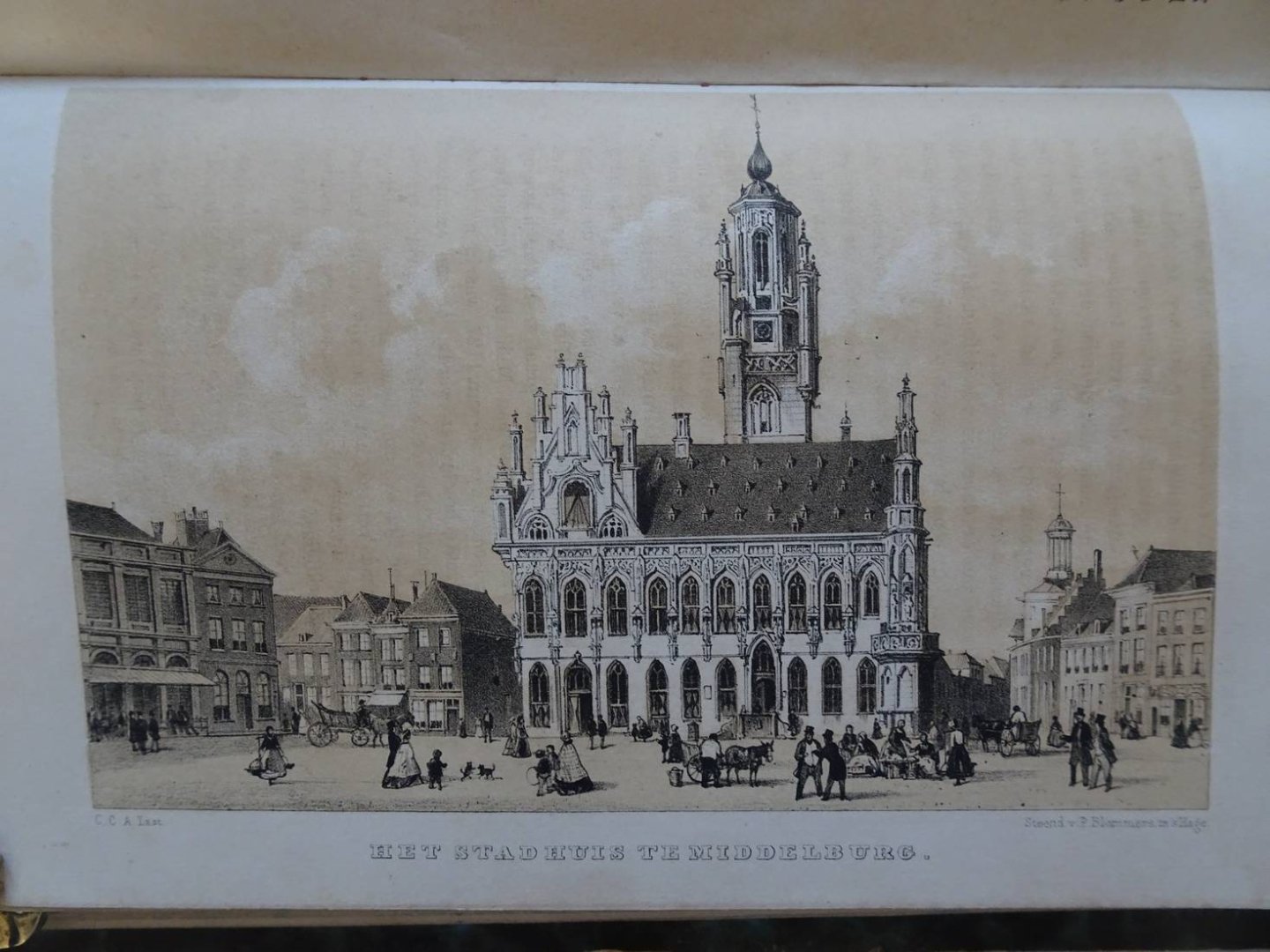  - Het leeskabinet. Mengelwerk tot gezellig onderhoud voor beschaafde kringen. Voor 1861, dl. I, II.