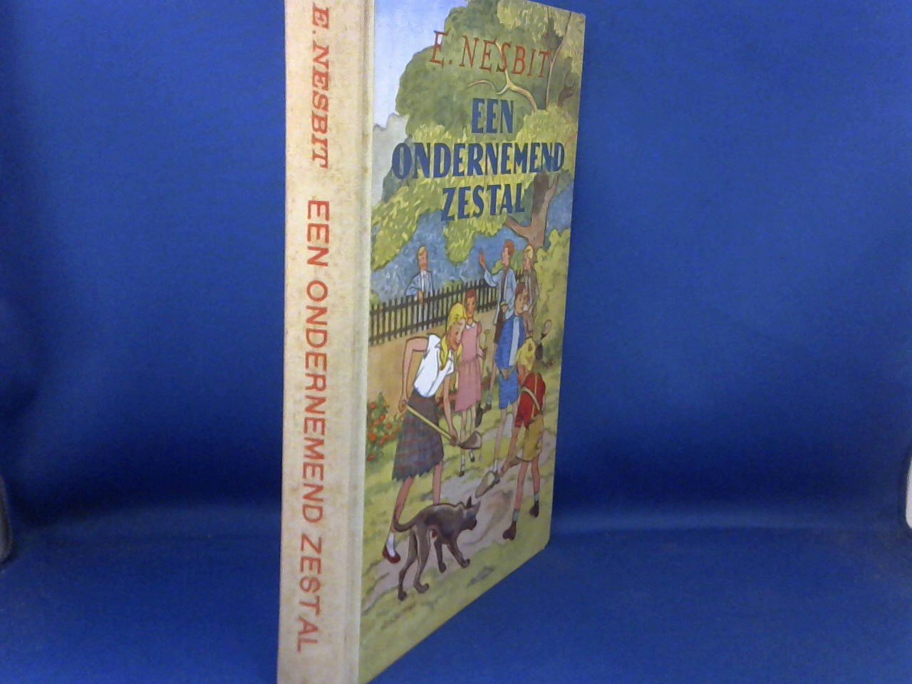 Nesbit E. naar het engels door G.W. Elberts - Een ondernemend zestal derde druk
