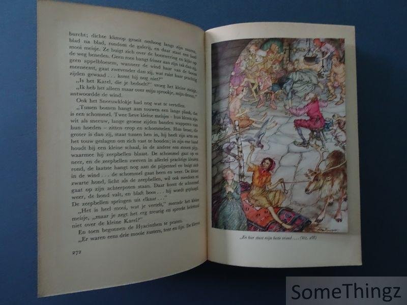 Guus Betlem (red.). - De sprookjes koets. Bekende sprookjes. Met 33 kleurenreproducties van Edmund Dulac en Arthur Rackham en 16 zwarte illustraties van Gustave Doré.