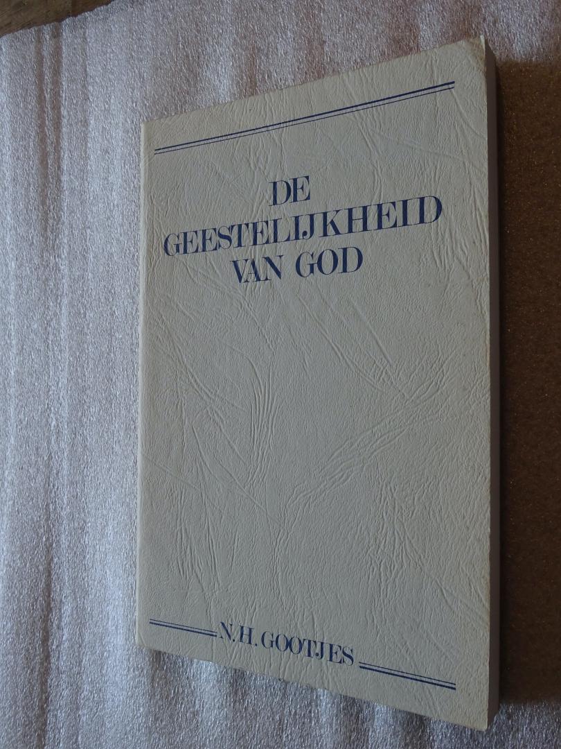 Gootjes, N.H. - De geestelijkheid van God / proefschrift incl. loss estellingen
