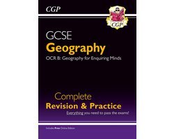 Cgp Books - Grade 9-1 GCSE Geography OCR B Complete Revision & Practice (with Online Edition)