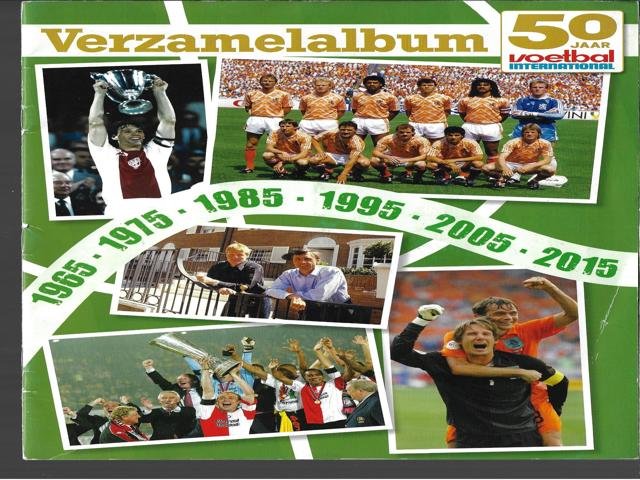 Hulsen, Tom van - verzamelalbum 50 jaar voetbal international 1965-2015