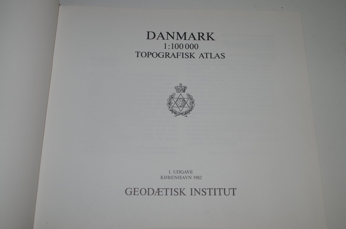  - Danmark Topografisk Atlas 1:100.000