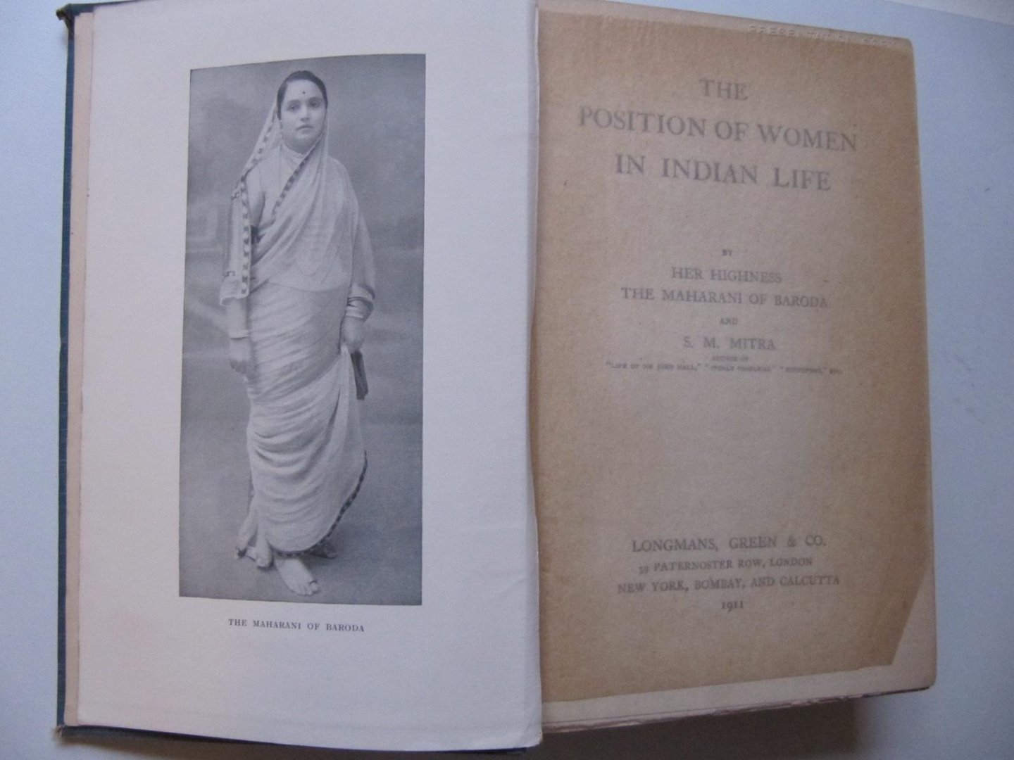 Her Highness The Maharani of Baroda and S.M. Mitra - The Position of Women in Indian Life