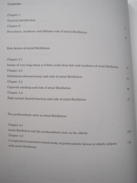 Heeringa, J. - Epidemiology of Atrial Fibrillation in the General Population