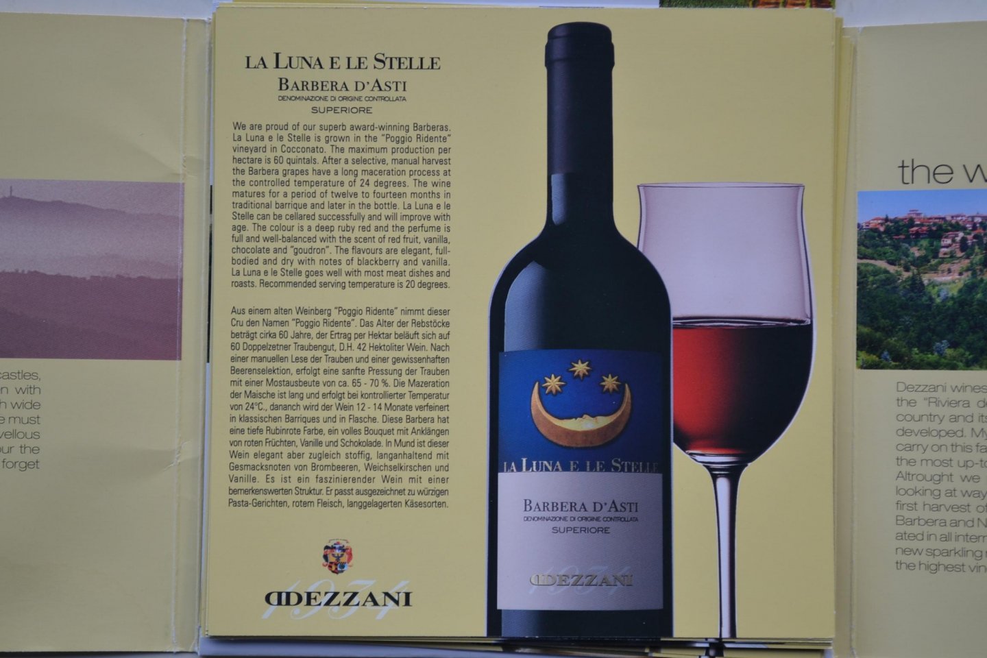 Dezzani, Louigi - Adezzani the vineyards and the wines