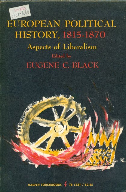 Black, Eugene C. - European political history 1815-1870