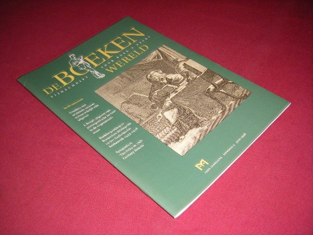 H. Hafkamp en anderen (red.) - De Boekenwereld, Tijdschrift voor Boek en Prent, 14e Jaargang, nr. 5, juni 1998