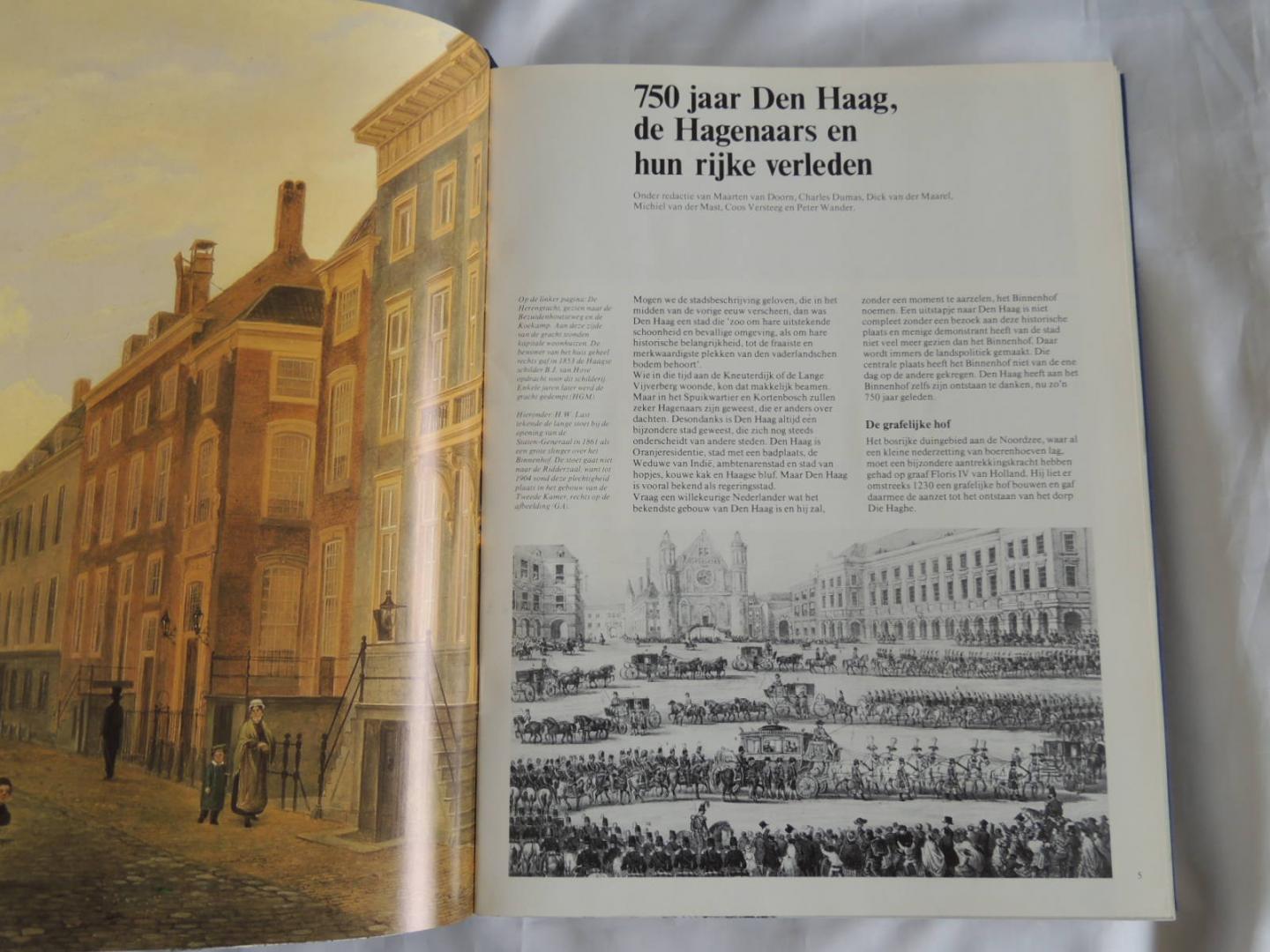 schols - Ach lieve tijd  750 jaar Den Haag en de Hagenaars -  15 delen compleet in bijbehorende opberg cassette