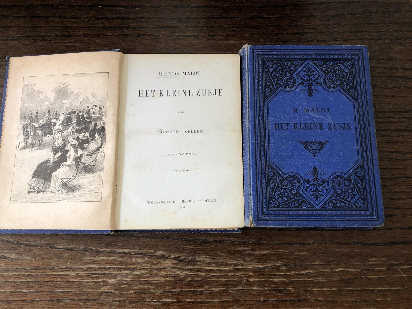 H. Malot, Gerard Keller - Het kleine zusje, 2 delen