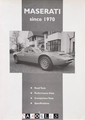 Colin Pitt - Maserati since 1970