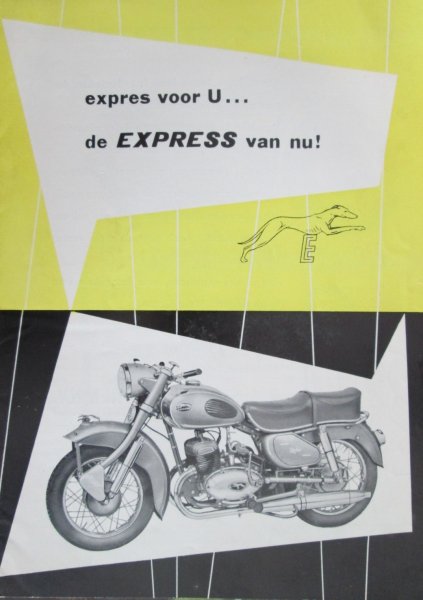 n.v.t. - folder van NV R.S. Stokvis & Zonen, Rotterdam met afb. van Express motorfietsen