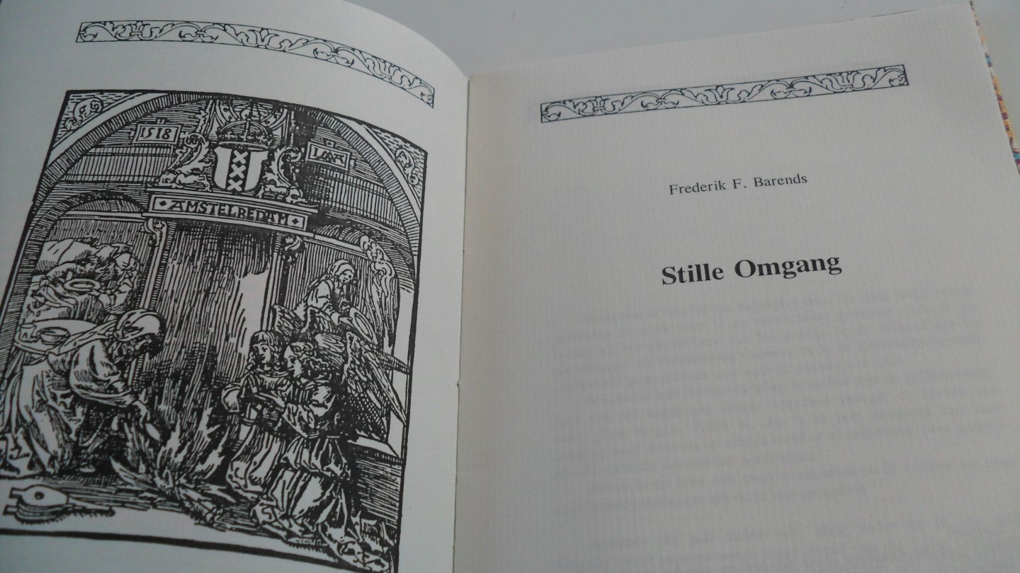 Barends Frederik F. - STILLE OMGANG - een herinnering-