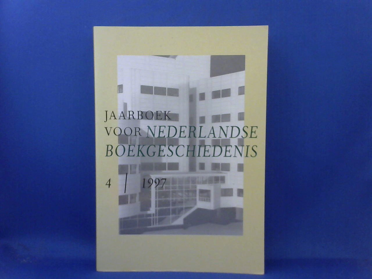Salman, Jeroen (hoofdred.) - Jaarboek voor Nederlandse Boekgeschiedenis 4 / 1997