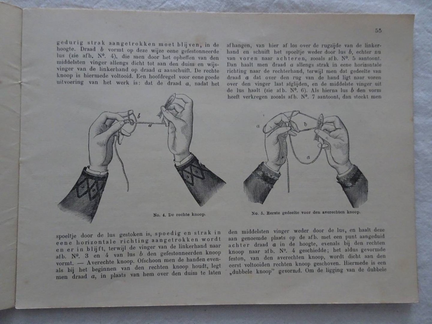 red.. - Handleiding voor vrouwelijke handwerken, de verschillende soorten van handwerken voor school en huis, door de redactie van "de Gracieuse". Handleiding in het Weitaschknoopwerk en het Frivolitéwerk (macramé).