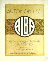 Alba - Brochure Alba Automobiles