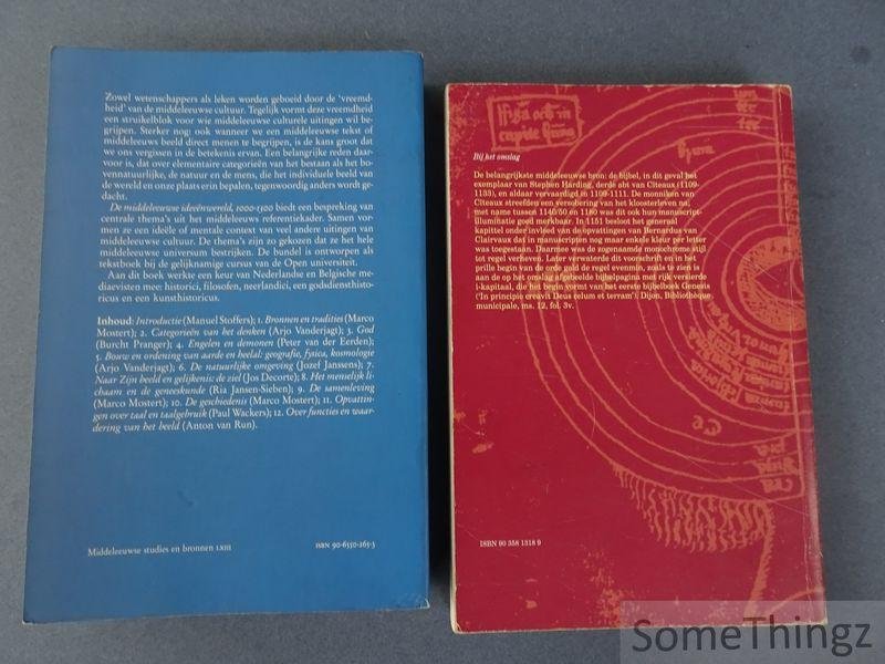 Stoffers, Manuel (red.) - De middeleeuwse ideeënwereld, 1000-1300 (2 delen: tekstboek en bronnenboek).