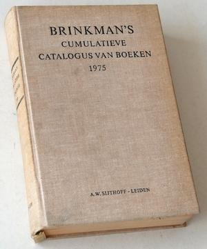  - Brinkman's cumulatieve catalogus van boeken 1975